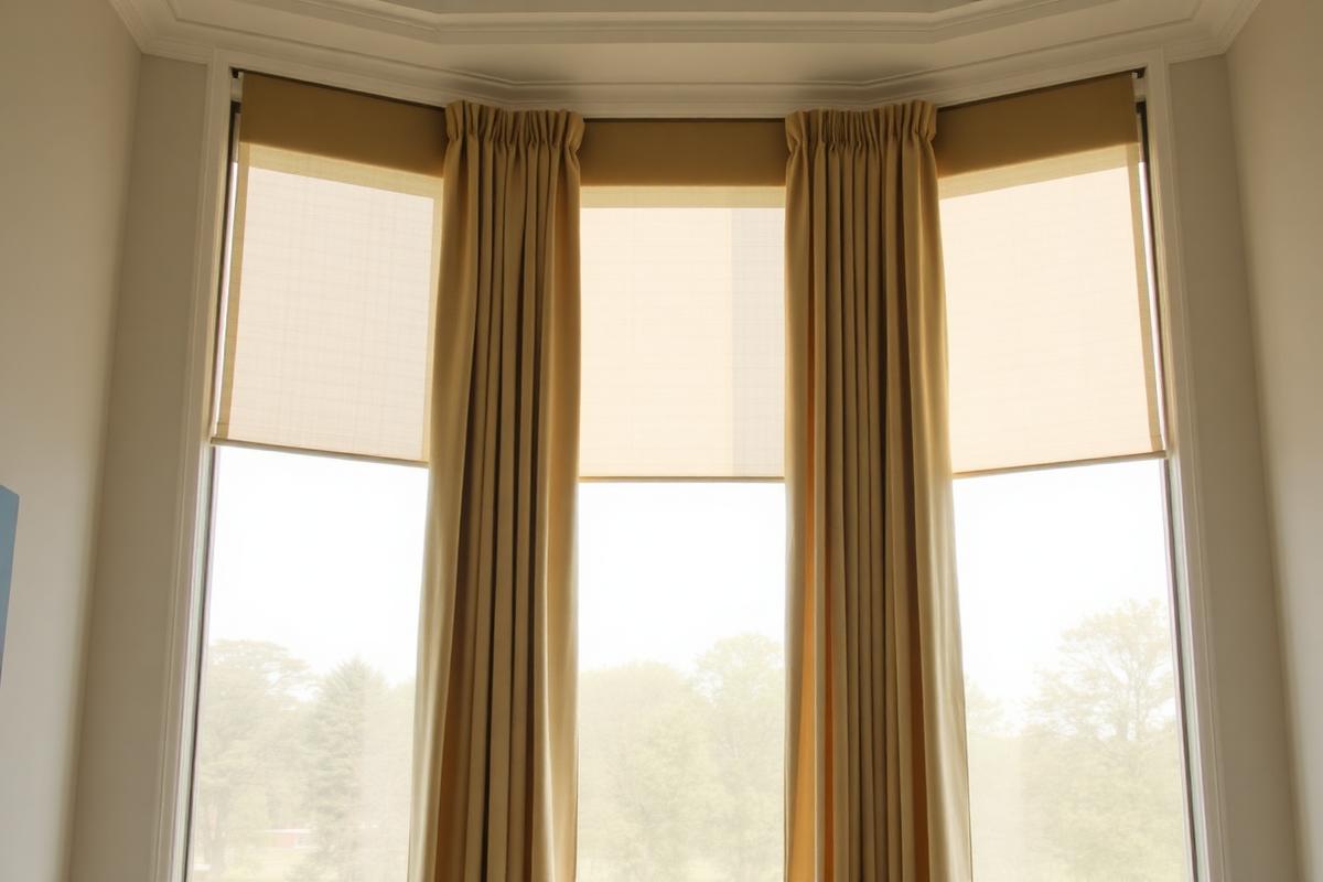 Custom drapery and window treatments in an Arizona bedroom